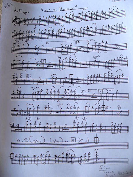 La imagen puede contener una previsualizacion de una partitura